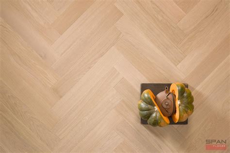 Oak Vanilla Herringbone Span Floors