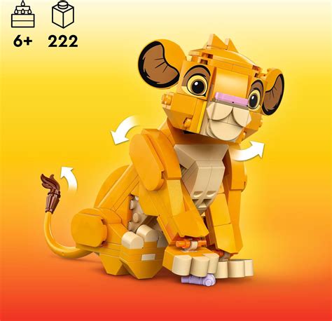 LEGO Disney Classic Simba The Lion King Cub Imagination Toys