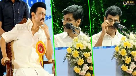 Irai Anbu Motivational Speech CM MK Stalin EV Velu Mobile