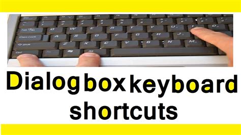 Dialog Box Keyboard Shortcut Shortcut Keys Of Computer In Hindi Youtube