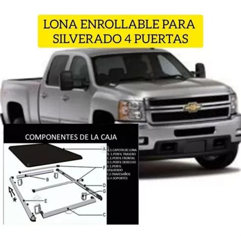 Lonas Para Silverado Doble Cabina Luv Dmax Carson Lona MercadoLibre