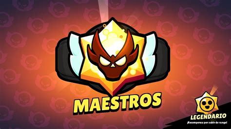 Brawl Stars Asi Subi A Maestros En Competitivo Youtube