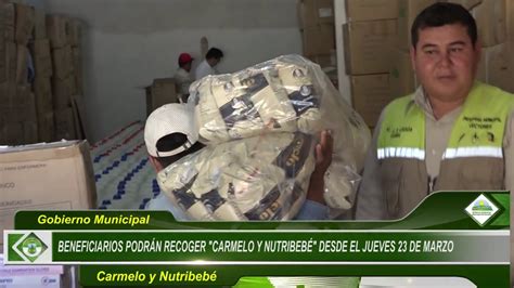 Beneficiarios Podr N Recoger Carmelo Y Nutribeb Desde El Jueves