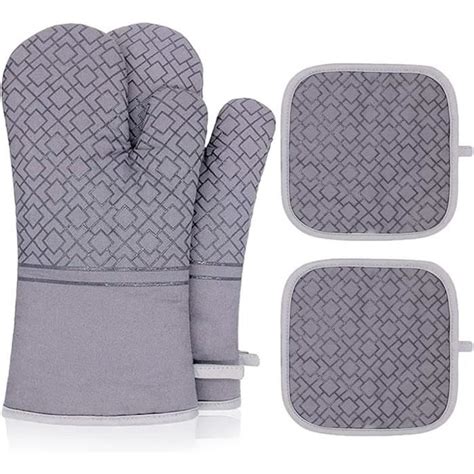 Gants De Four Gants De Cuisine Gants De Cuisine En Silicone