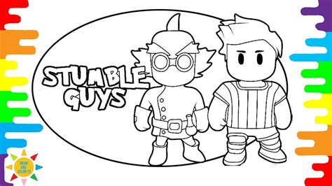 Stumble Guys Coloring Pages