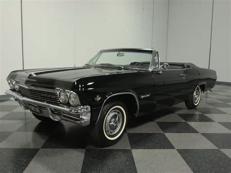 Tuxedo Black 1965 Chevrolet Impala Ss 409 For Sale Mcg Marketplace