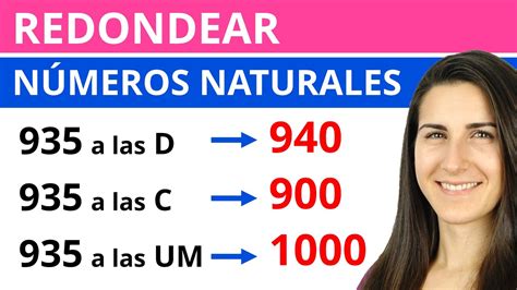 Redondear N Meros Naturales Aproximar Youtube