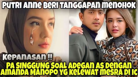 Putri Anne Beri Tanggapan Menohok Pa Singgung Soal Adegan As Dngan