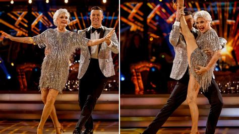 Angela Rippon, 78, leaves Strictly viewers stunned as she stretches leg ...