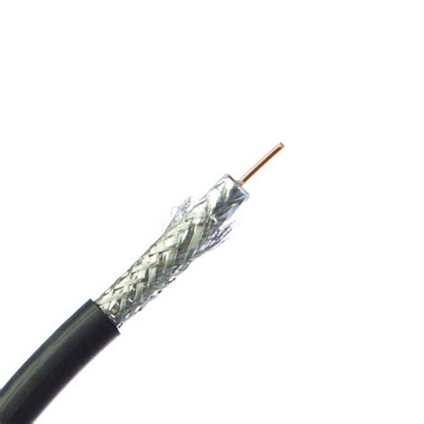 Cable Coaxial Rg Negro Elecsa