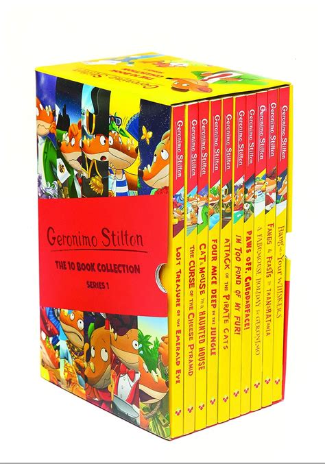 Geronimo Stilton: 10 Book Collection (Series 1): Geronimo Stilton ...