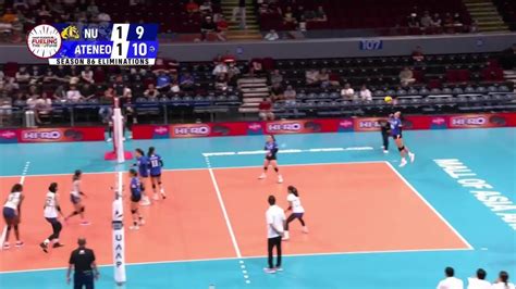 NU Bello Plays In Set 3 Vs Ateneo UAAP Season 86 Womens Volleyball