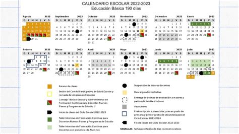 Calendario Oficial 2023 Cdmx IMAGESEE