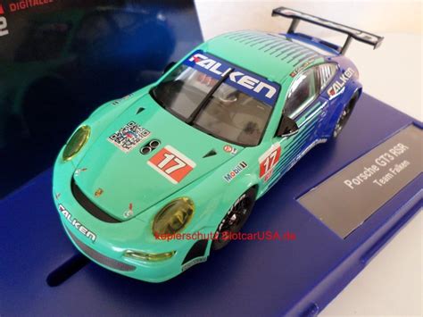 Carrera Digital 132 30642 Porsche 911 GT3 RSR Team Falken 2009 Nr 17