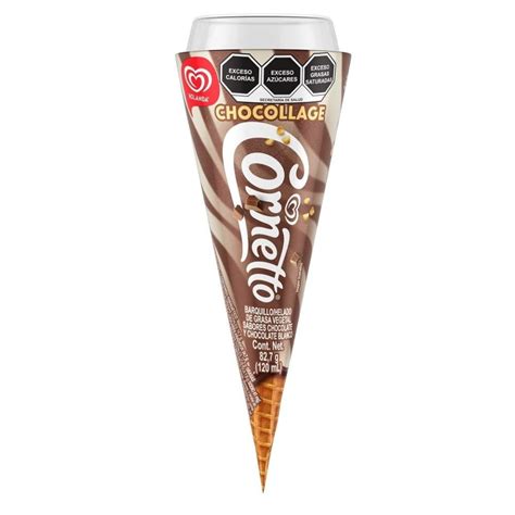 Helado Holanda Cornetto Chocollage 120 Ml Walmart