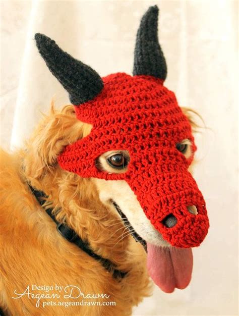 Dragon Costume For Dogs Dinosaur Dog Mask Dog Dragon Etsy Dog