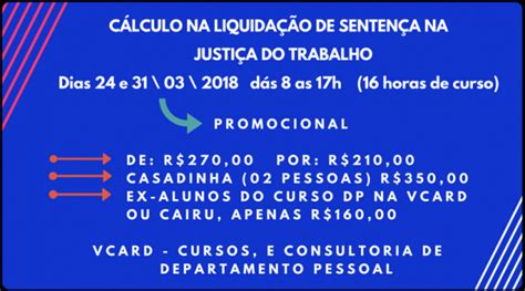 CÁlculo De LiquidaÇÃo De SentenÇa Na JustiÇa Do Trabalho 24 E 3103