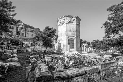 Premium Photo | Tower of winds in athens