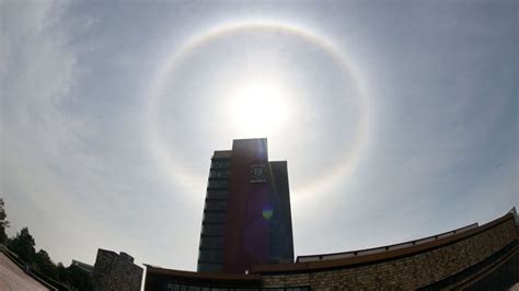 Halo Solar Sorprende En CDMX Edomex Y Puebla AlTiempo