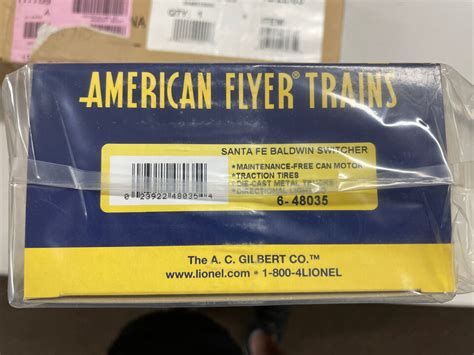 American Flyer S Gauge Santa Fe Baldwin Switcher New