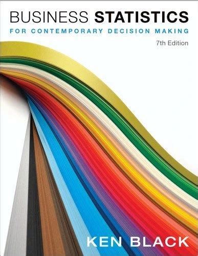 خرید و قیمت دانلود کتاب Business Statistics For Contemporary Decision Making 7th Edition ترب