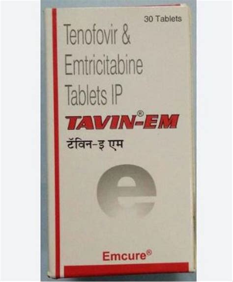 TAVIN EM Tenofovir Emtricitabine Tablets Emcure At Best Price In New