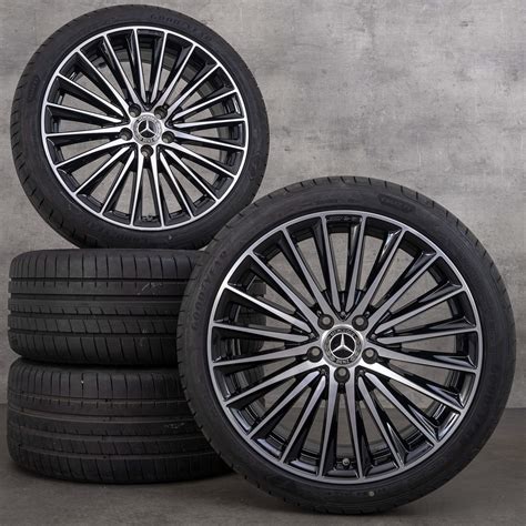 AMG 19 Inch Mercedes Benz Rims C Class W206 S206 Summer Wheels Tires