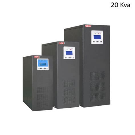 Em Three Phase Kva Online Ups System Em Power Technologies Id