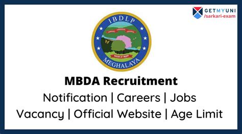 MBDA Recruitment 2022: Notification, Eligibility, Vacancies, Jobs