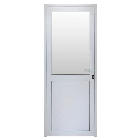 Puerta aluminio Módena Modelo 1 2 Vidrio Pacella Aberturas