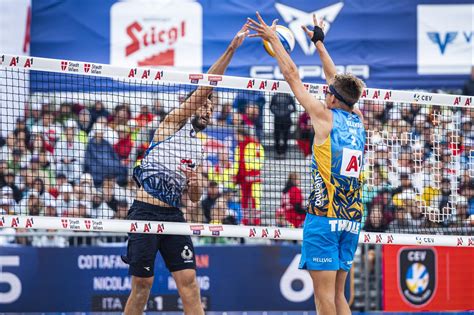 Beach Volley Europei Nicolai Cottafava Quarti A Vienna Italia