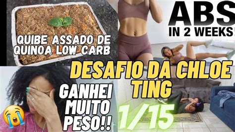 Secando O Abd Men O Desafio Da Chloe Ting Quibe Assado De