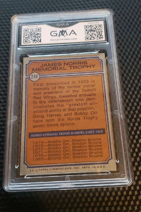 1974 75 Topps 248 Bobby Orr For Sale Online EBay