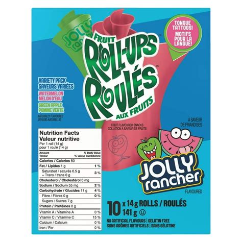 Betty Crocker Fruit Roll Ups Jolly Rancher Fruit Snacks