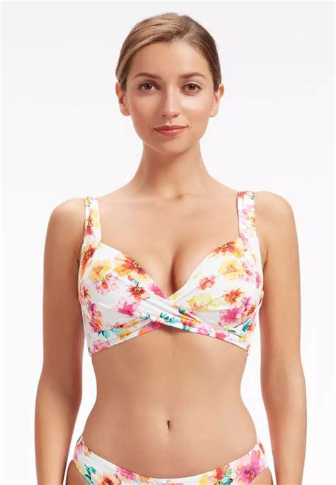 Buy Sunseeker Sunseeker Vibrant Vacation D Cup Bikini Top Online