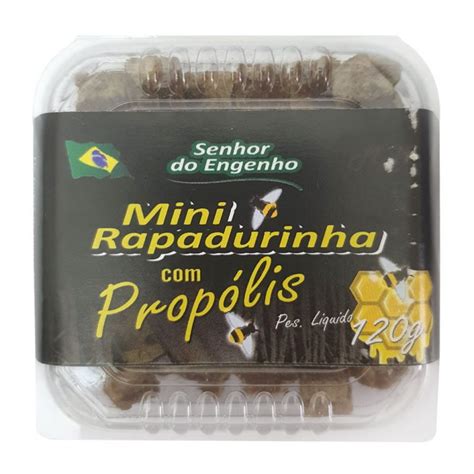 Rapadura Mini Propólis 120g Macrozen