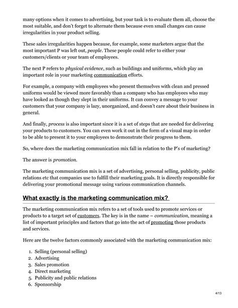 Marketing Communication Mix: How to Build Strong Connections with Your