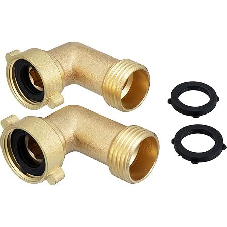 Amazon Hydro Master Garden Hose Elbow With Solid Brass Degree