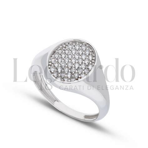 Anelli Anello Da Mignolo In Oro Carati Forma Ovale Misura Anello