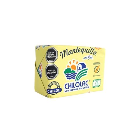 Mantequilla Con Sal Chilolac Sin Gluten 125Gr Lomi