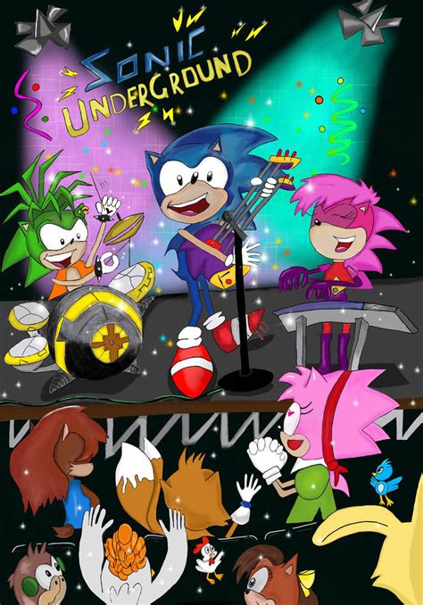 Sonic Underground By Carlapereiraherrer On Deviantart