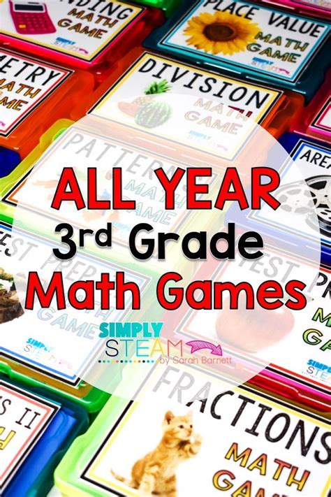 Third Grade Math Games | 3rd grade math, Third grade math games, Third ...