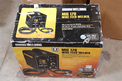 Chicago Electric Welding Mig 170 Flux Core Welder 240 Volt Property Room