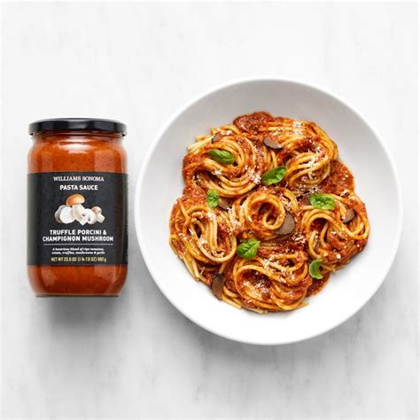 Williams Sonoma Pasta Sauce Truffle Mushroom And Tomato Williams Sonoma