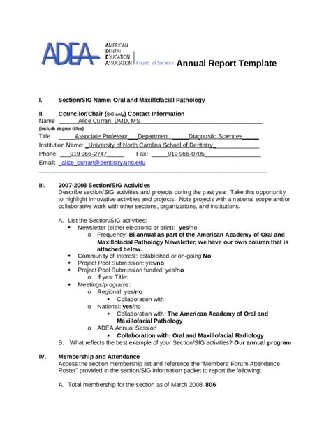 Sectionsig Name Oral And Maxillofacial Pathology Doc Template Pdffiller