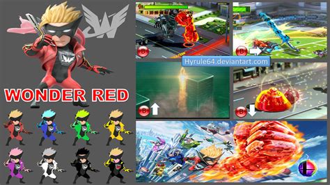 Wonder Red Super Smash Bros Moveset By Hyrule64 On Deviantart