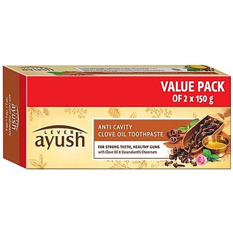 Buy Lever Ayush Anti Cavity Clove Oil Toothpaste Online At Best Price