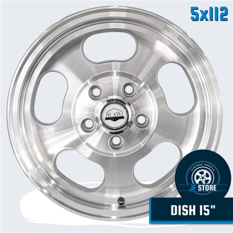 Roda Dish Aro 15 Para Kombi 5 Furos 5x112