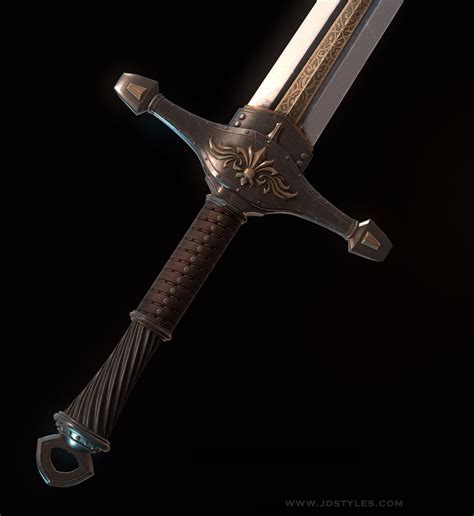 Medieval Long Sword, JD Styles on ArtStation at https://www.artstation ...