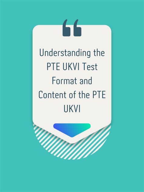 Understanding The PTE UKVI Test Format And Content Of The PTE UKVI